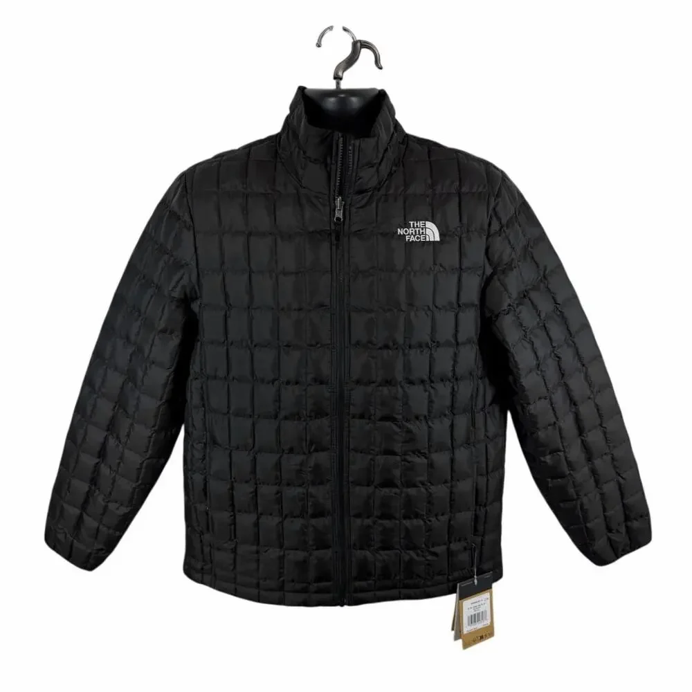 North Face Thermoball Puffer Jacket Black Size Medium NEW Quilted Outdoors